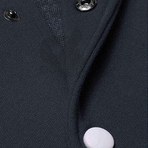 Chaqueta universitaria de lana de alta calidad personalizable, chaqueta Letterman de nuevo estilo con capucha de cuello levantado para invierno, chaquetas de hombre ODM - Product Image 6