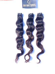 Extensions de cheveux humains indiens Remy de 28 pouces Type de tissage de cheveux de style vague naturelle - Product Image 4