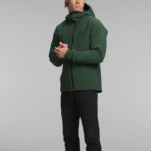 2026 En gros Sweat à capuche zippé de luxe pour homme en laine et coton, coupe oversize, vierge - Product Image 3