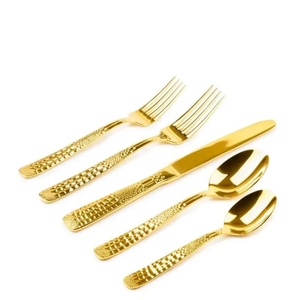 Cubiertos de Metal de tendencia, cuchara de Hotel, tenedor, juego de cubiertos, cubiertos de boda, cubiertos de lujo de Navidad de acero inoxidable 304 de alta calidad - Product Image 4