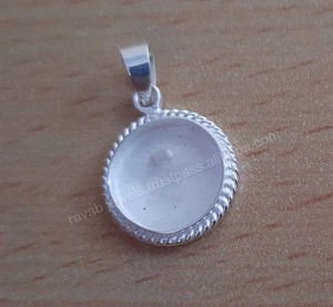 925 Sterling Silver Round Bezel Cup Pendentif Taille 3 à 30mm pour Cabochon Stone Setting DIY Jewelry Making Supplies Wholesale - Product Image 4