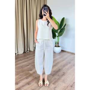 Basic Model Stone <b>Linen</b> Wholesale <b>Set</b> - Stone - Product Image 1