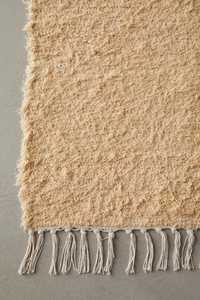 Alfombra de Algodón Tejido Sólido Reversible de Pelo Corto con Reverso de Látex para el Hogar, Viajes y Campamento - Product Image 5