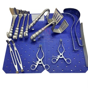 Ensemble d'instruments chirurgicaux manuels en acier inoxydable pour thoracotomie, outils robustes pour les applications de chirurgie thoracique cardiaque - Product Image 3
