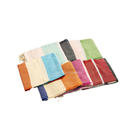 Serviettes de plage écologiques en coton turc tissé à carreaux, unisexes, séchage rapide, antimicrobiennes, jetables, très absorbantes, compressées