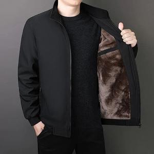 Veste Softshell Homme Manteau d'extérieur léger, coupe-vent, doublé et chaud, décontracté pour l'automne et l'hiver - Product Image 3