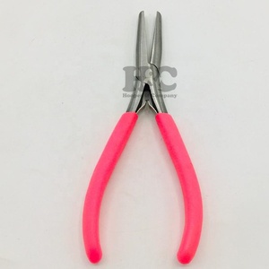 Plier Hair <b>Extension</b> Plier Stainless Steel Pliers <b>Micro</b> Nano Ring Hair <b>Extensions</b> Opener Removal Tool Hair Loop Styling Tool - Product Image 2