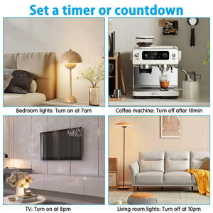 ปลั๊กไฟอัจฉริยะ WiFi รองรับ Alexa สำหรับบ้าน ใช้ได้กับ EU อินเดีย และ US ปลั๊กอัจฉริยะที่ใช้งานร่วมกับ Android ดีไซน์แบบแท่ง - Product Image 5