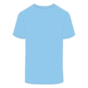 Jack and Jill of America Blue Cotton T <b>Shirt</b> Pink Chenille Embroidery <b>Black</b> & Civic Professional Organizations Apparel - Product Image 3