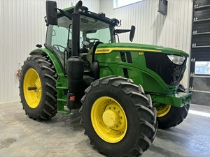 รถแทรกเตอร์เดียร์ 6130R สีเขียว รุ่น 6R สำหรับงานเกษตร ขับเคลื่อน 4 ล้อ  แรงยึดเกาะสูง เหมาะสำหรับงานภาคเกษตร - Product Image 3