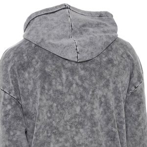 Conjunto de pantalones de chándal y Sudadera con capucha de alta calidad, conjunto de Jogger apilado acampanado con parche bordado, chándal de hombre de lavado ácido Vintage de 2 piezas - Product Image 6