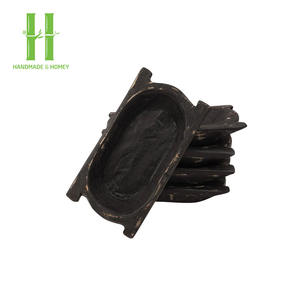 ชามแป้งไม้ขายดีสำหรับตกแต่งบ้าน ชามแป้งไม้ทำมือ รับผลิตตามแบบ (OEM) หลากหลายรูปทรง ผลิตด้วยมือในเวียดนาม - Product Image 4