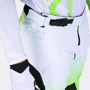 เสื้อเจอร์ซี่ย์ขี่มอเตอร์ไซค์ของผู้ชายผ้าตาข่ายระบายอากาศสำหรับการพิมพ์โลโก้และฉลากส่วนตัวดีไซน์ตามสั่ง - Product Image 5