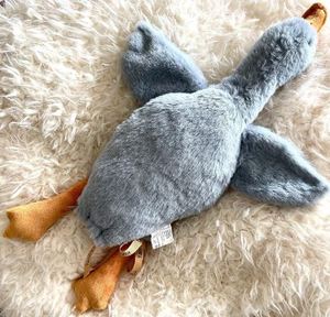 10cm Grey Goose Stuffed Animal Cute Soft Plush <b>Duck</b> Toy Quality Shavings Filled for 14 Years & up Halloween Unisex - Product Image 1