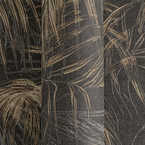 Papel Tapiz Floral Hecho en Alemania, Rollos Marrón Bronce, Estructura Textil de Vinilo No Tejido, Lavable, para Sala de Estar, Escuela, Hogar, Hotel - Product Image 4
