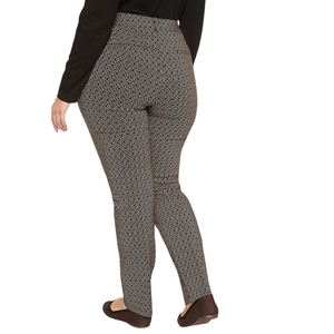 Pantalones ajustados de punto elástico para mujer, ropa de oficina informal cómoda y de talla grande, pantalones de moda para mujer al por mayor - Product Image 2