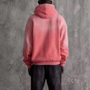 Sudadera con Capucha de Alta Calidad, 100% Algodón, 450 g/m², Gruesa, Transpirable, de Secado Rápido, con Bolsillo, para Hombre, Corte Regular, Color Sólido, para Invierno - Product Image 6