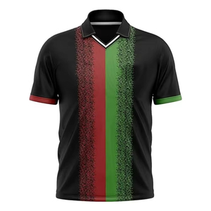 Elegante Camiseta de algodón de manga corta con cuello redondo personalizada, diseños de camisetas de Cricket para ropa de calle tejida e impresión Digital - Product Image 1