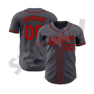Pack promotionnel : Maillot de baseball personnalisé par sublimation – Uniforme vierge personnalisable pour baseball et softball - Product Image 4