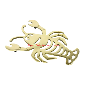 Dessous de plat coeur en laiton massif de qualité supérieure avec support de plaque chauffante en métal décoratif de conception de feuille complexe pour la cuisine à un prix raisonnable - Product Image 5