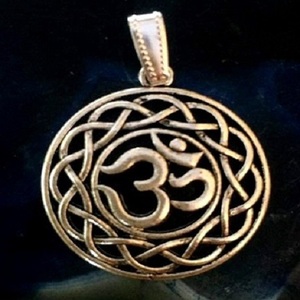 จี้โลหะทรงกลมลายสัญลักษณ์เรกิ 7 จักระ ชุบเงินโบราณ สำหรับทุกเพศ - Product Image 6