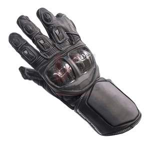 Gants de course d'été de moto haut de gamme gants de moto en cuir véritable de qualité A + hommes vêtements de course automobile de qualité supérieure respirants - Product Image 2