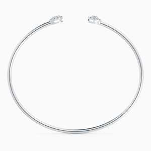 กำไลเพชรแบบมินิมอล รับผลิตแบบ OEM/ODM ทองคำแท้ 14K/18K/22K หรูหรา ความกว้าง 2 มม. - Product Image 2