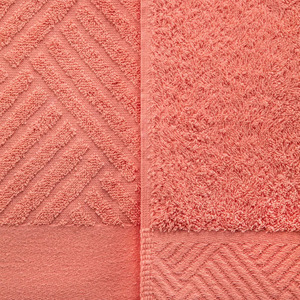 Haute qualité personnalisé 100% coton serviette de bain hommes hôtel de luxe utiliser meilleure vente bas quantité minimale de commande doux rose serviette solide motif imprimé - Product Image 3