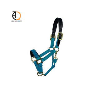 Cabestros para Caballos de Estilo Occidental, Cómodos, Acolchados, con Nariz Ajustable, Cuerda de Cuero y Nailon - Product Image 2