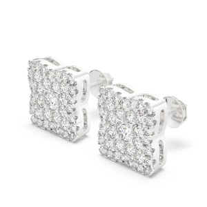 Best Price for High Demand Genuine Diamond <b>Stud</b> <b>Earrings</b> in <b>Gold</b> or Silver Everyday Luxury for Occasions - Product Image 4