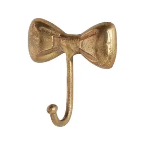 独特的外观设计黄铜蝴蝶结和设计挂钩和衣架，用于衣架
