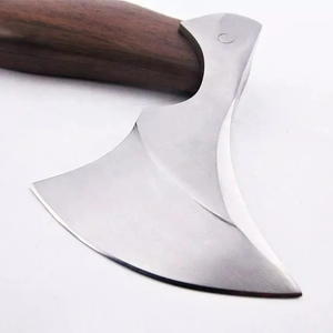 Tête en acier à haute teneur en carbone de qualité supérieure, avec manche en bois de rose, feuille de cuir et poignée - Product Image 5