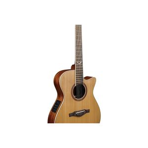 กีตาร์ A350ce ของ EKO-EVO กีตาร์อะคูสติก3ชั้นด้านหลังและด้านข้าง Okoume คอและ banko Rosewood Fingerboard - Product Image 3