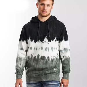 Acid Wash Hoodie Custom OEM Logo Pullover Térmica Transpirable Piedra en blanco Ácido Lavado Vintage Hoodie para hombres - Product Image 1