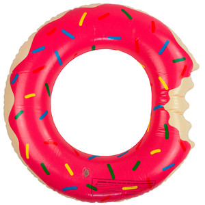 Flotador Inflable de Playa en Forma de Donut Rosa - Product Image 2