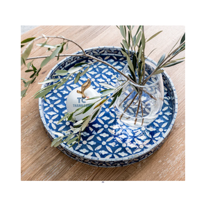 Plateau de service rond exquis en incrustation de nacre de 34cm de diamètre Couleur personnalisable pour la maison et le restaurant - Product Image 5