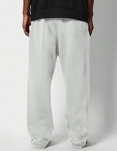 Streetwear Sweatpants Oversized Baggy Joggers Fleece High <b>Vintage</b> Wash Custom Wide Leg Waterproof Logo Design High Quality <b>Pants</b> - Product Image 2