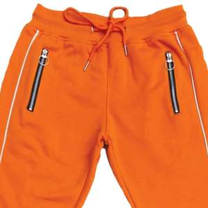 Ensemble de survêtement orange pour homme, pull à demi-zip, pantalon de jogging, vêtements de sport décontractés, coton unisexe - Product Image 3