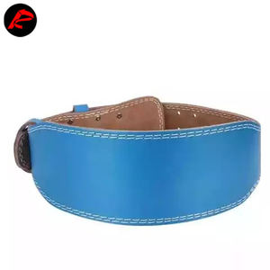 Material de cuero de alta calidad profesional Mejor diseño Peso ligero Venta caliente Hombres Cinturones de levantamiento de pesas - Product Image 5