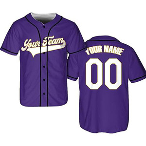 Jersey de béisbol de malla sublimada al por mayor, conjunto de softbol de entrenamiento, diseño personalizado, uniformes de béisbol con botones de alta calidad, Jersey - Product Image 6