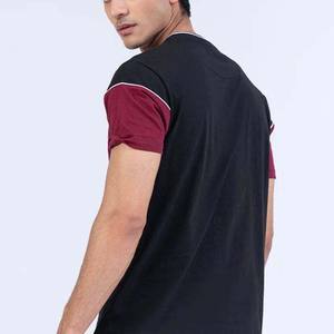 Hommes professionnels personnaliser t-shirt 100% coton hommes t-shirt doux confortable tissu pour hommes tissu respirant Logo personnalisé ODM - Product Image 4