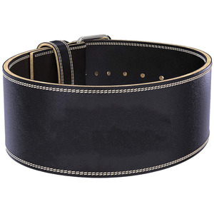 เข็มขัดยกน้ำหนักหนังกลับระบายอากาศได้ดี ช่วยลดแรงกดและให้ความกระชับเพื่อการยึดเกาะที่ดีขึ้นและเพิ่มพลังในการยก - Product Image 5