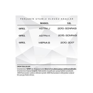 Couvercle d'essuie-glace avant pour Opel Astra J, Astra K, Meriva B - Product Image 2