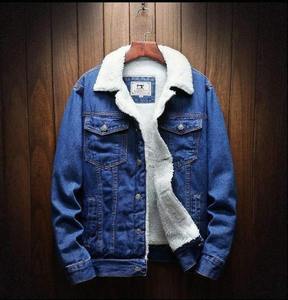 <b>Men's</b> Denim Sweatshirt Jacket Comfortable Cozy Outerwear Hip Hop Denim <b>Hoodie</b> for <b>Men</b> - Product Image 2