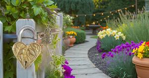 PARIJAT HANDICRAFT Brass Heart Shape <b>Padlock</b>-2 Keys-Waterproof-High Quality - Product Image 6