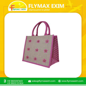 กระเป๋าผ้าทำด้วยมือคุณภาพสูงเป็นมิตรกับสิ่งแวดล้อมดีไซน์เนอร์กระเป๋าผ้าปอกระเจาออกแบบได้อย่างยั่งยืนแบบแฟชั่น - Product Image 4