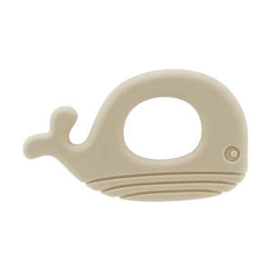 Dernier modèle 2026, Anneau de dentition pour bébé en silicone souple sans BPA, Jouet baleine, Comestible, Couleur personnalisable, Unisexe, Haute qualité - Product Image 5