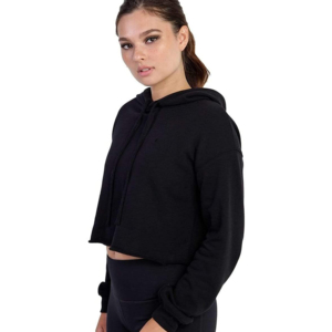 Sudadera con capucha y Top corto personalizado para mujer, sudaderas informales para mujer, Jersey recortado, Sudadera con capucha de gran tamaño para mujer - Product Image 4
