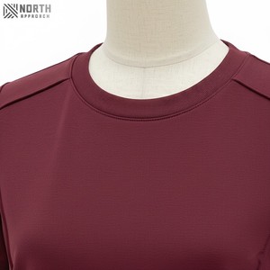 Vêtements pour hommes grande taille, t-shirt uni marron pour jeunes hommes et femmes, en vrac, étiquette OEM, chemises unisexes, t-shirts pour hommes de haute qualité - Product Image 4