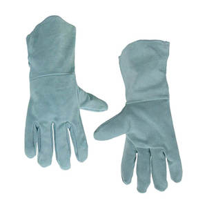 Guantes de Soldadura de Cuero con Protección de Brazo Extendido y Protección Completa para las Manos, Resistentes al Fuego, Duraderos y Transpirables para Uso Diario al Aire Libre - Product Image 4